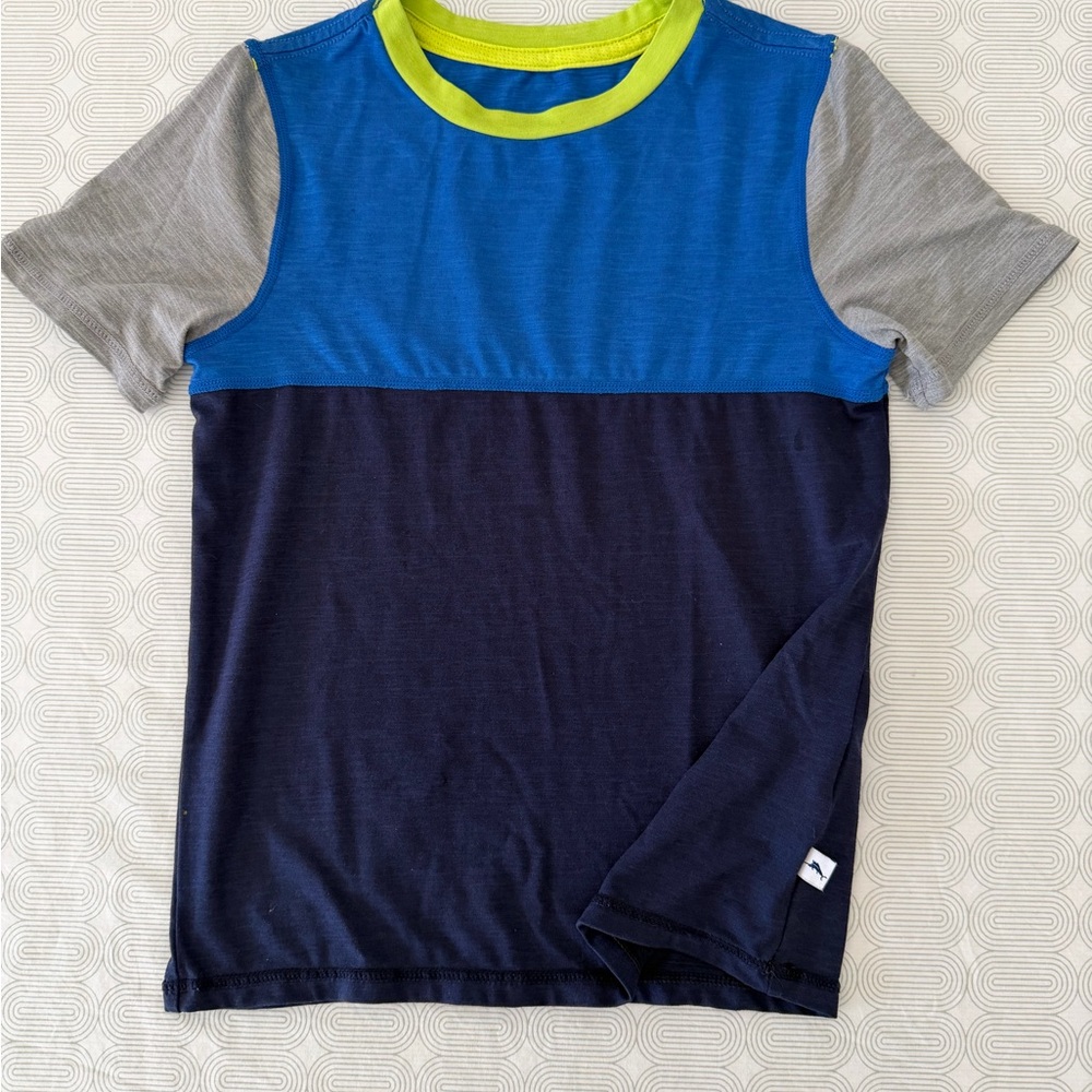 Tommy Bahama Kids' Blue and Navy Colorblock Tee